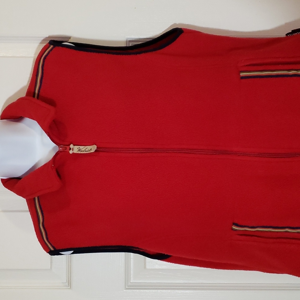 VTG. Woolrich Polartec Red Vest - Picture 2 of 9